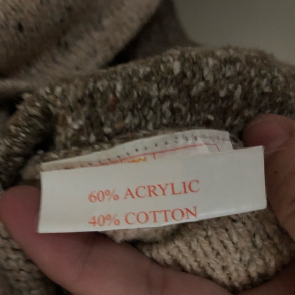 TANJAY Vintage Embroidered Cotton Blend Sweater - Picture 5 of 7